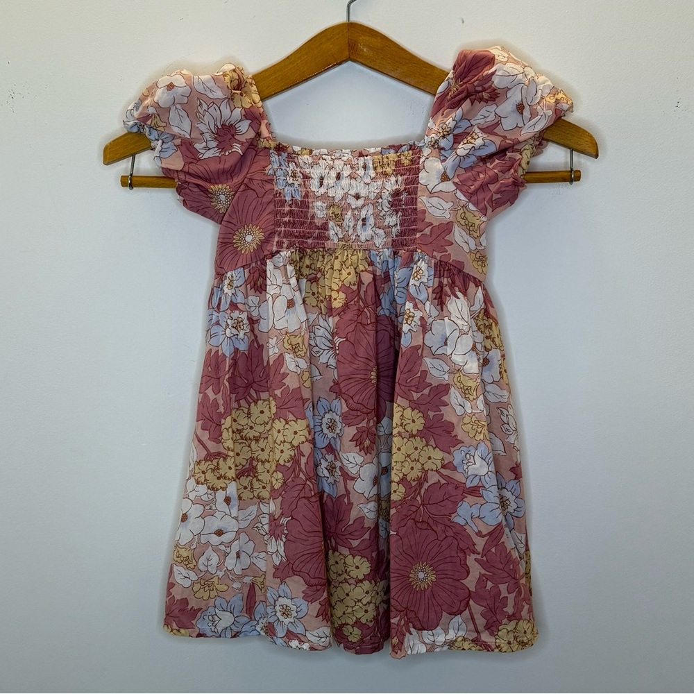 Janie and Jack Pink Floral Dress